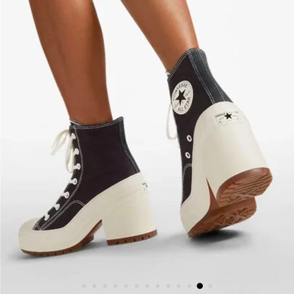 NWT Converse Chuck 70 De Luxe Heels High-Top Sneakers - Picture 11 of 12